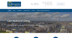 Desktop Screenshot of liamredmondletting.ie